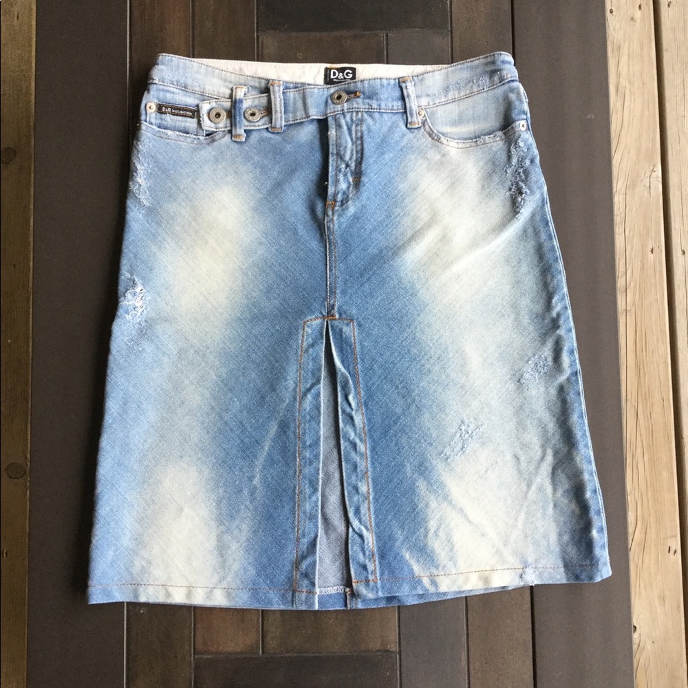 Dolce&Gabbana Denim Skirt